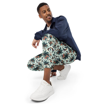 Hummingbirds and Palms Unisex track pants - Gregg Acini Adoree Designs - Track Pants