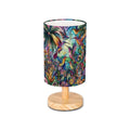 Hummingbirds Kaleidoscope Cylindrical Table Lamp - Gregg Acini Adoree Designs - Lamp