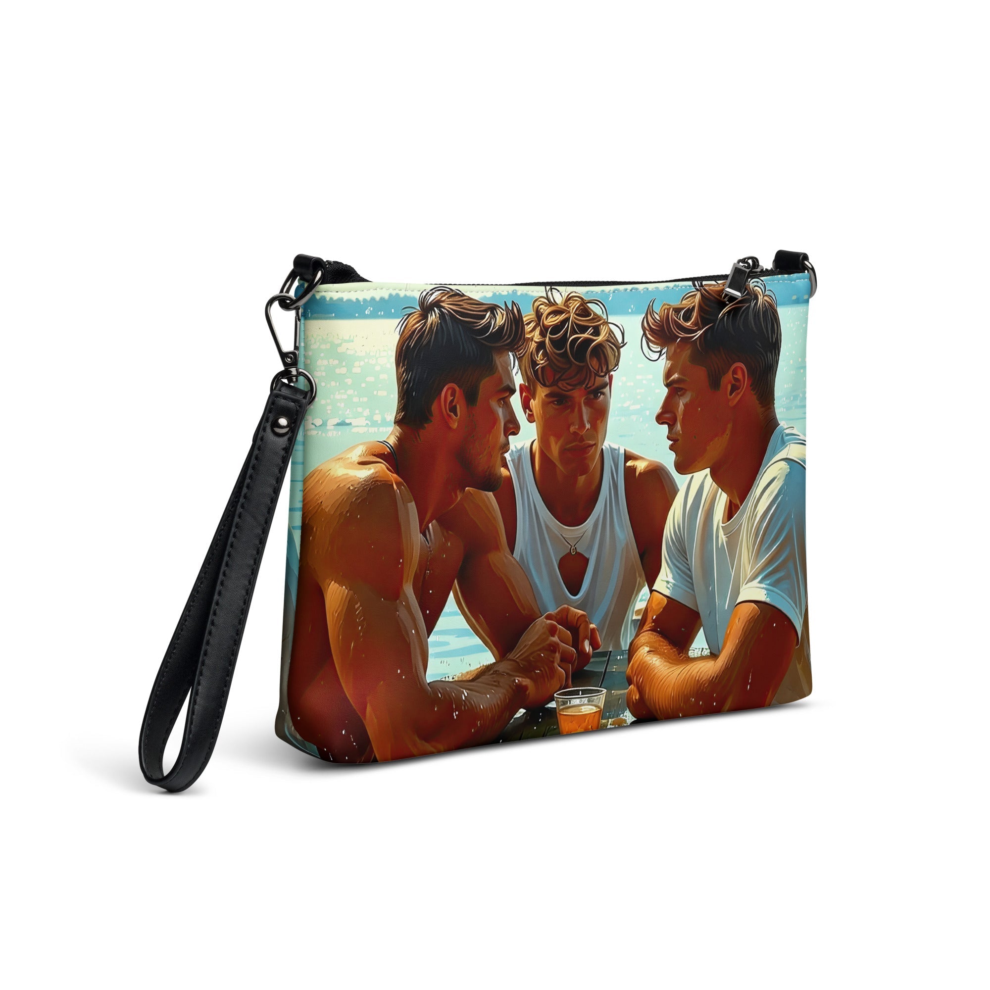 Intensite des Hommes Crossbody bag - Gregg Acini Adoree Designs - Handbag