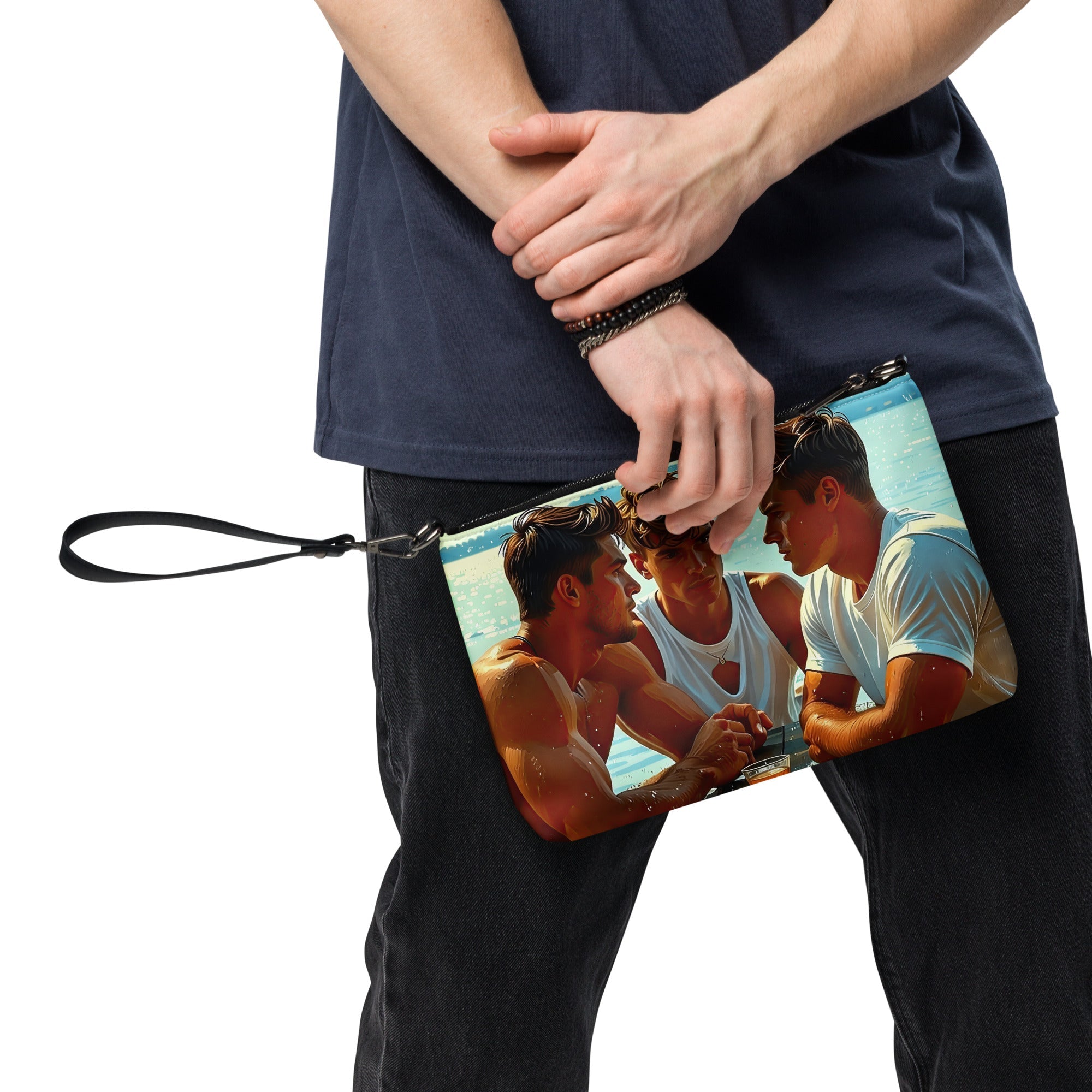 Intensite des Hommes Crossbody bag - Gregg Acini Adoree Designs - Handbag