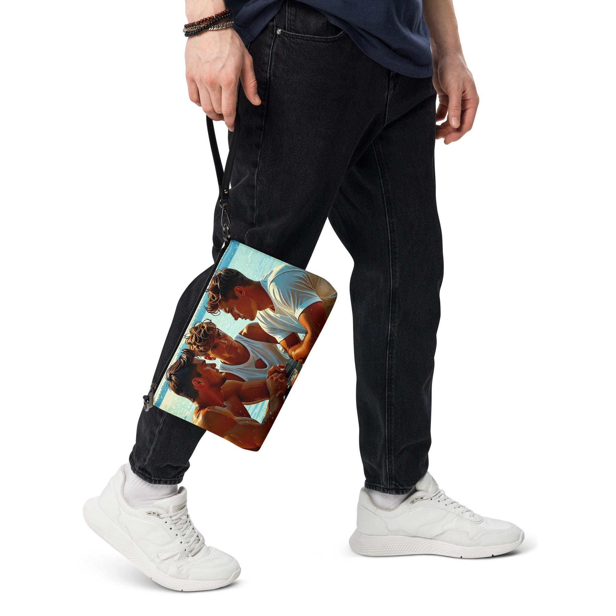 Intensite des Hommes Crossbody bag - Gregg Acini Adoree Designs - Handbag