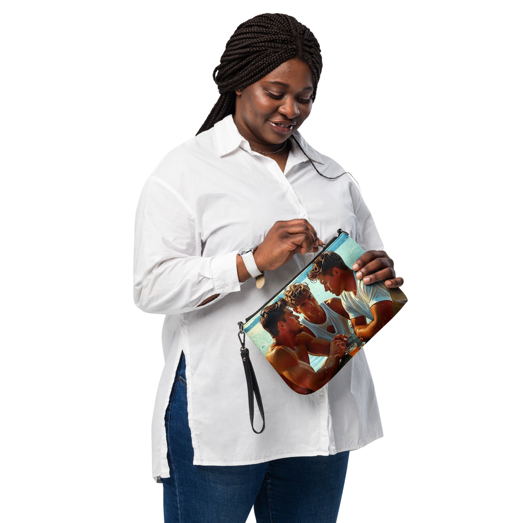 Intensite des Hommes Crossbody bag - Gregg Acini Adoree Designs - Handbag