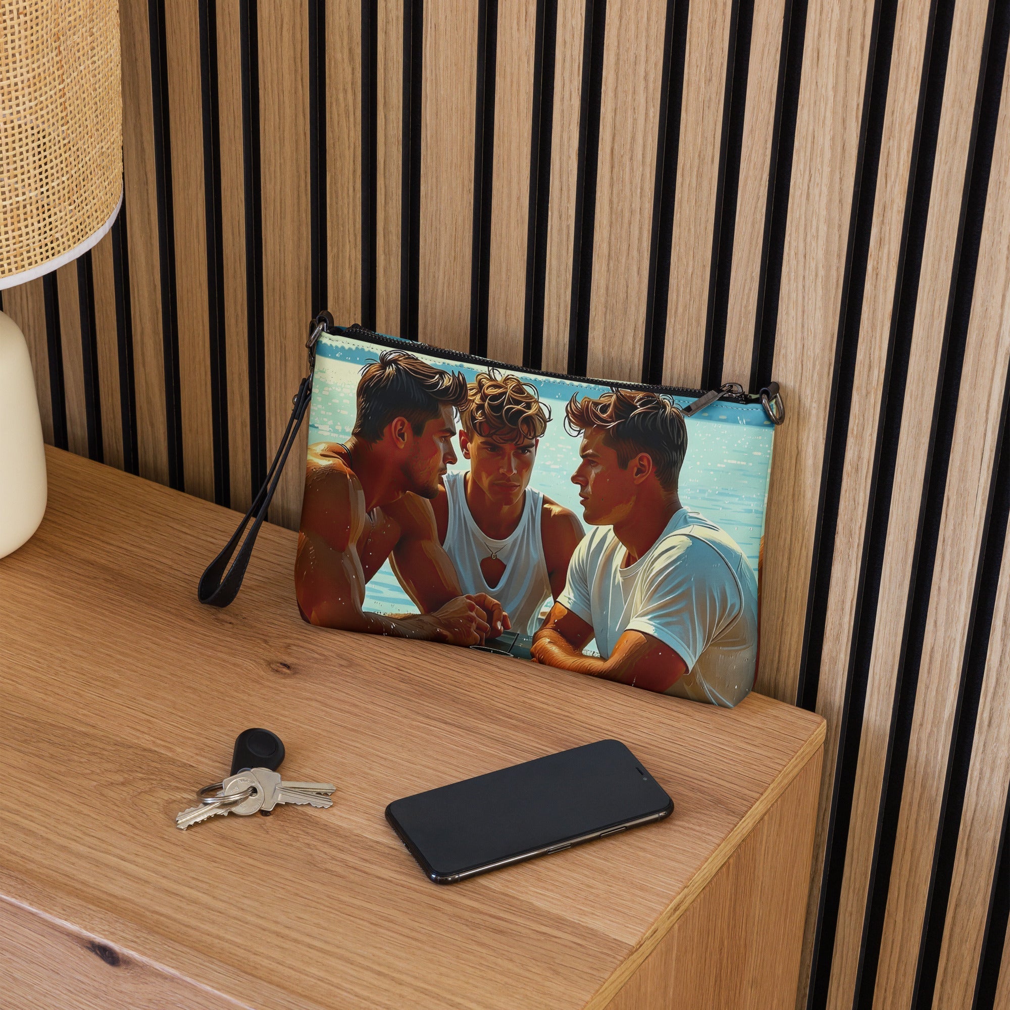 Intensite des Hommes Crossbody bag - Gregg Acini Adoree Designs - Handbag