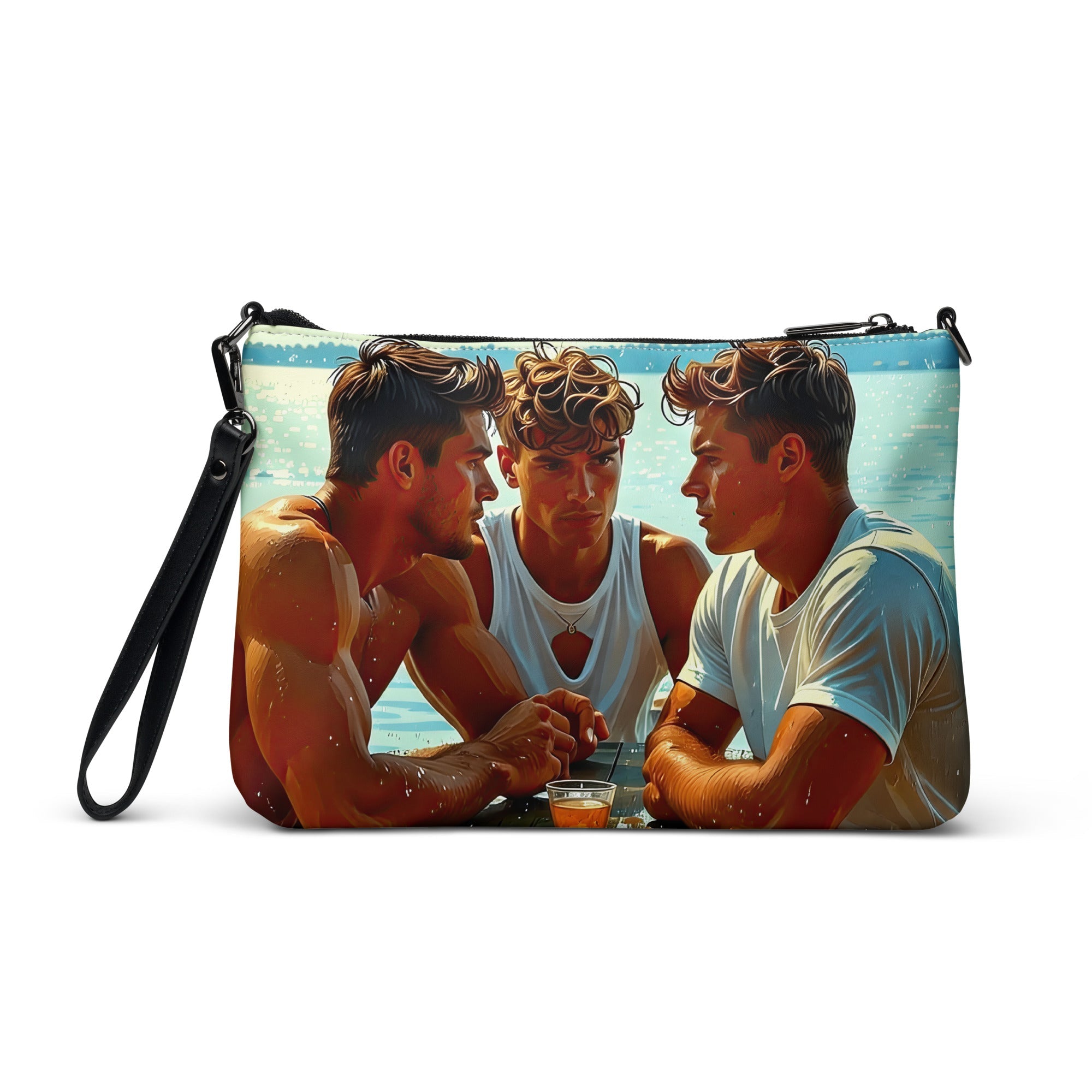 Intensite des Hommes Crossbody bag - Gregg Acini Adoree Designs - Handbag