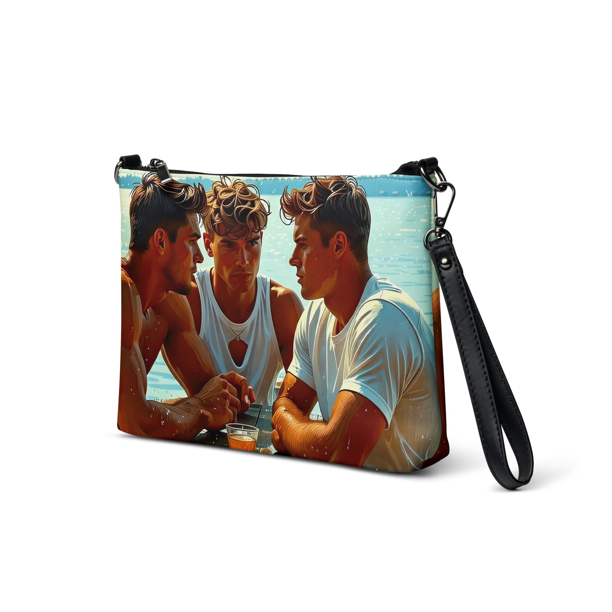 Intensite des Hommes Crossbody bag - Gregg Acini Adoree Designs - Handbag