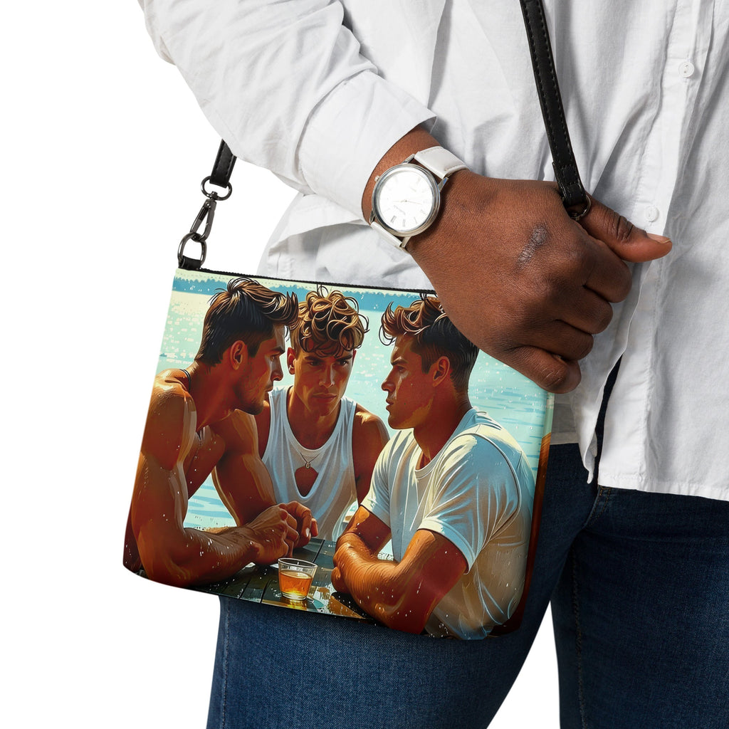 Intensite des Hommes Crossbody bag - Gregg Acini Adoree Designs - Handbag