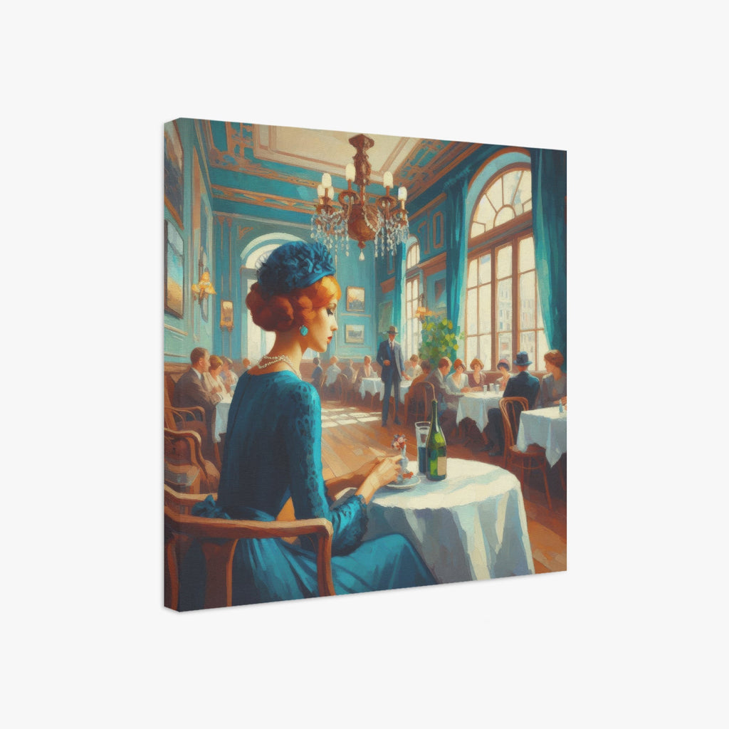 Josephine Alone 1:1 Ratio Canvas Painting - Gregg Acini Adoree Designs - Canvas