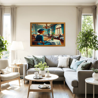 Josephine Alone Wooden Jigsaw Puzzles 1000 pcs - Gregg Acini Adoree Designs - Jigsaw Puzzle