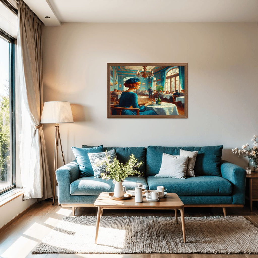 Josephine Alone Wooden Jigsaw Puzzles 1000 pcs - Gregg Acini Adoree Designs - Jigsaw Puzzle