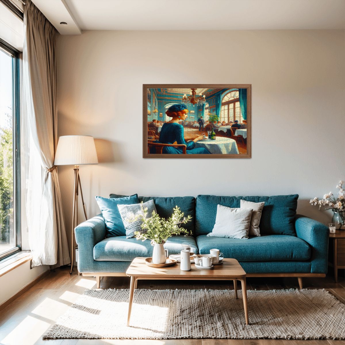 Josephine Alone Wooden Jigsaw Puzzles 1000 pcs - Gregg Acini Adoree Designs - Jigsaw Puzzle