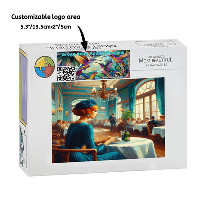 Josephine Alone Wooden Jigsaw Puzzles 1000 pcs - Gregg Acini Adoree Designs - Jigsaw Puzzle