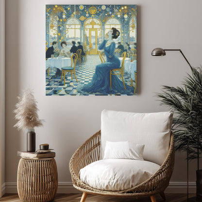 Julia 1:1 Ratio Canvas Print - Gregg Acini Adoree Designs - Made in US
