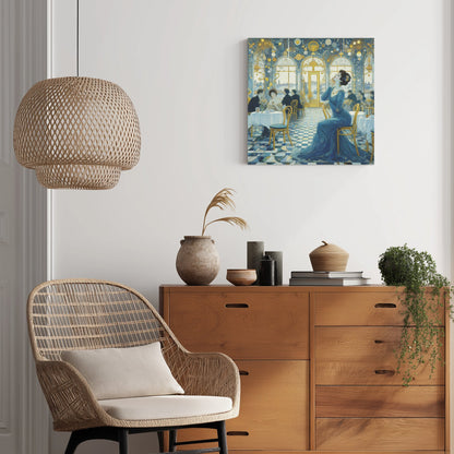 Julia 1:1 Ratio Canvas Print - Gregg Acini Adoree Designs - Made in US