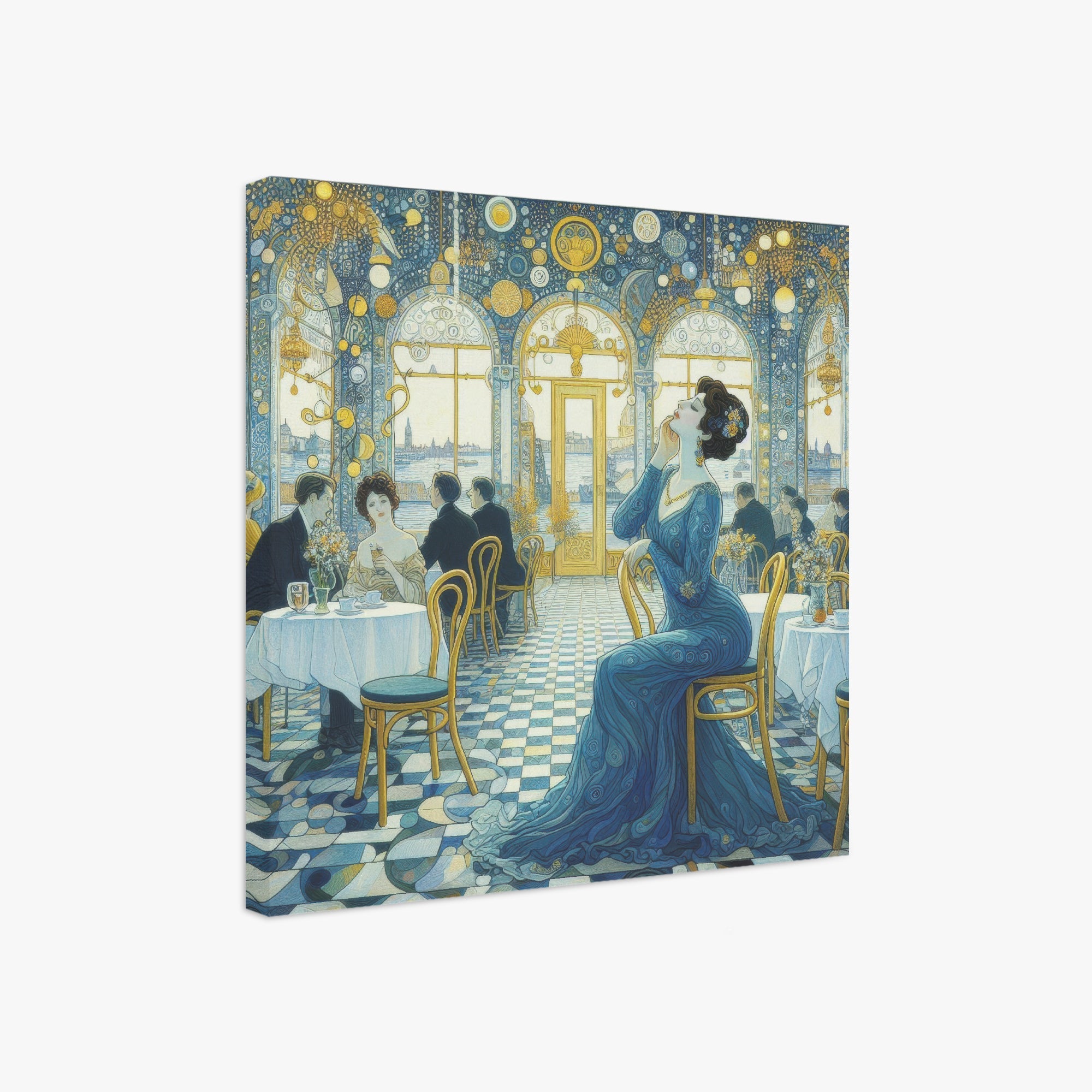 Julia 1:1 Ratio Canvas Print - Gregg Acini Adoree Designs - Made in US