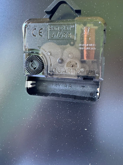 Kiffe Cafe MDF Wall Clock (Made in USA) - Gregg Acini Adoree Designs - Wall Clock