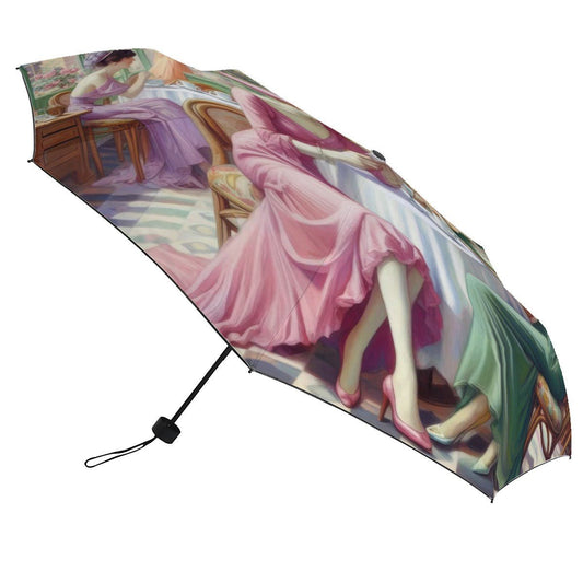 Kiffe Cafe UV Protection Umbrella - Gregg Acini Adoree Designs - Umbrella