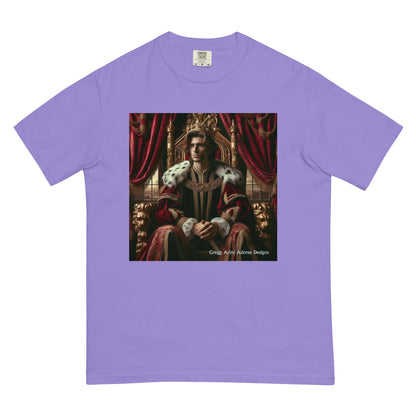 King1 Unisex garment - dyed heavyweight t-shirt - Gregg Acini Adoree Designs - Tee Shirt