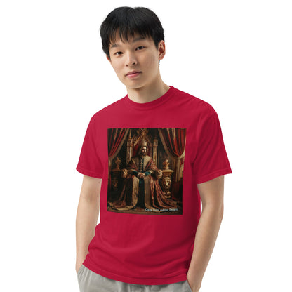 King2 Unisex garment - dyed heavyweight t-shirt - Gregg Acini Adoree Designs - Tee Shirt
