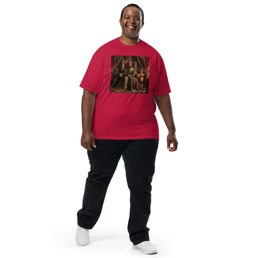 King2 Unisex garment - dyed heavyweight t-shirt - Gregg Acini Adoree Designs - Tee Shirt