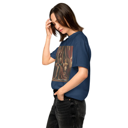 King2 Unisex garment - dyed heavyweight t-shirt - Gregg Acini Adoree Designs - Tee Shirt