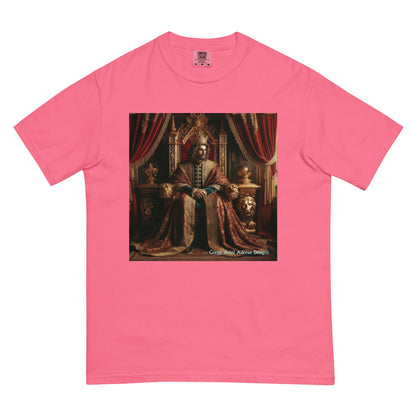 King2 Unisex garment - dyed heavyweight t-shirt - Gregg Acini Adoree Designs - Tee Shirt