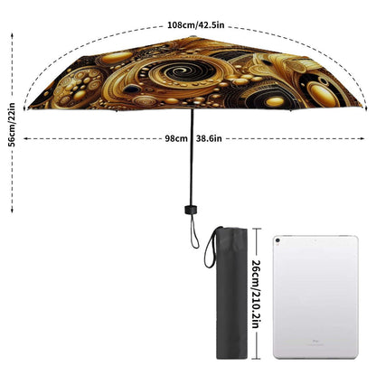KL - Gold3 UV Protection Umbrella - Gregg Acini Adoree Designs - Umbrella