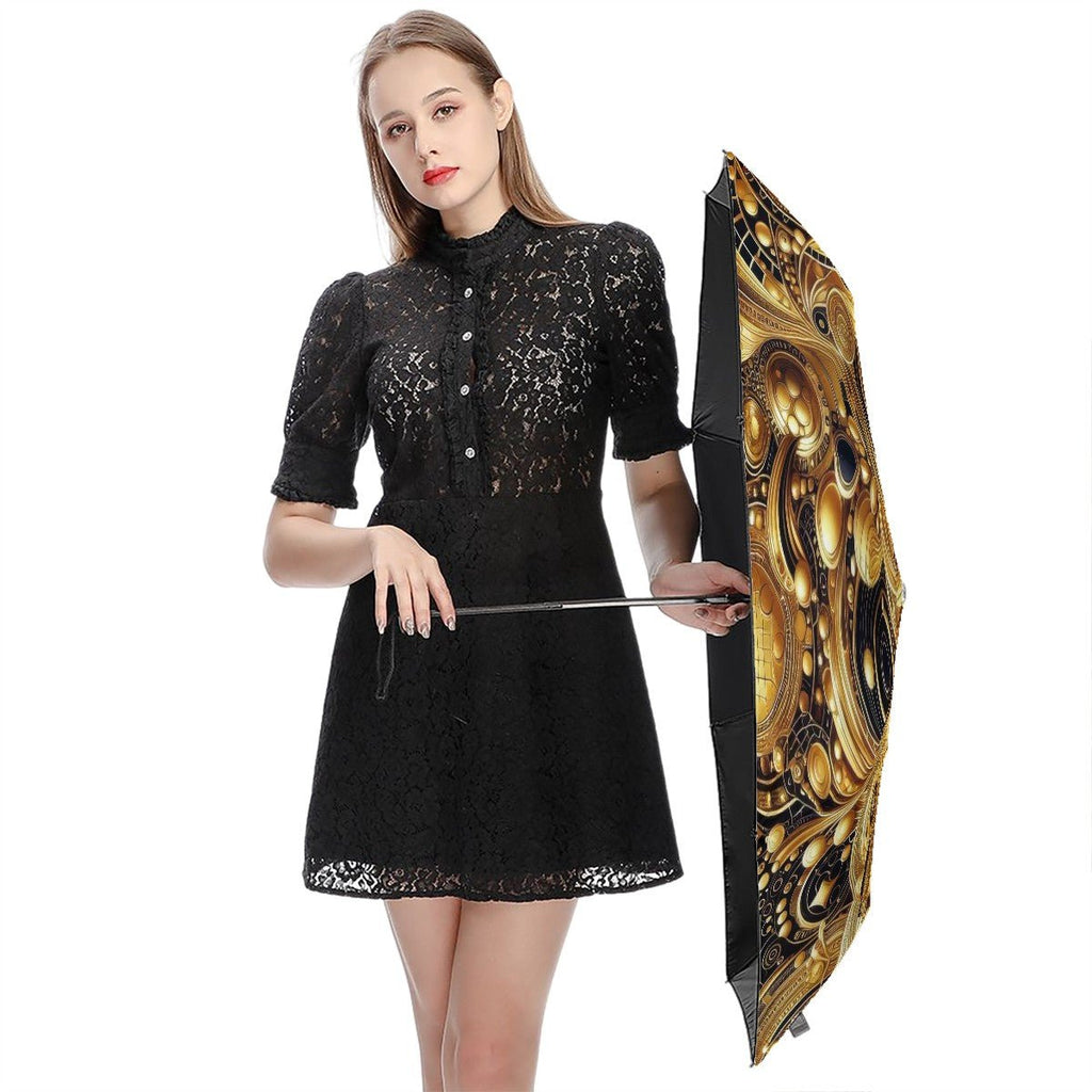 KL - Gold3 UV Protection Umbrella - Gregg Acini Adoree Designs - Umbrella