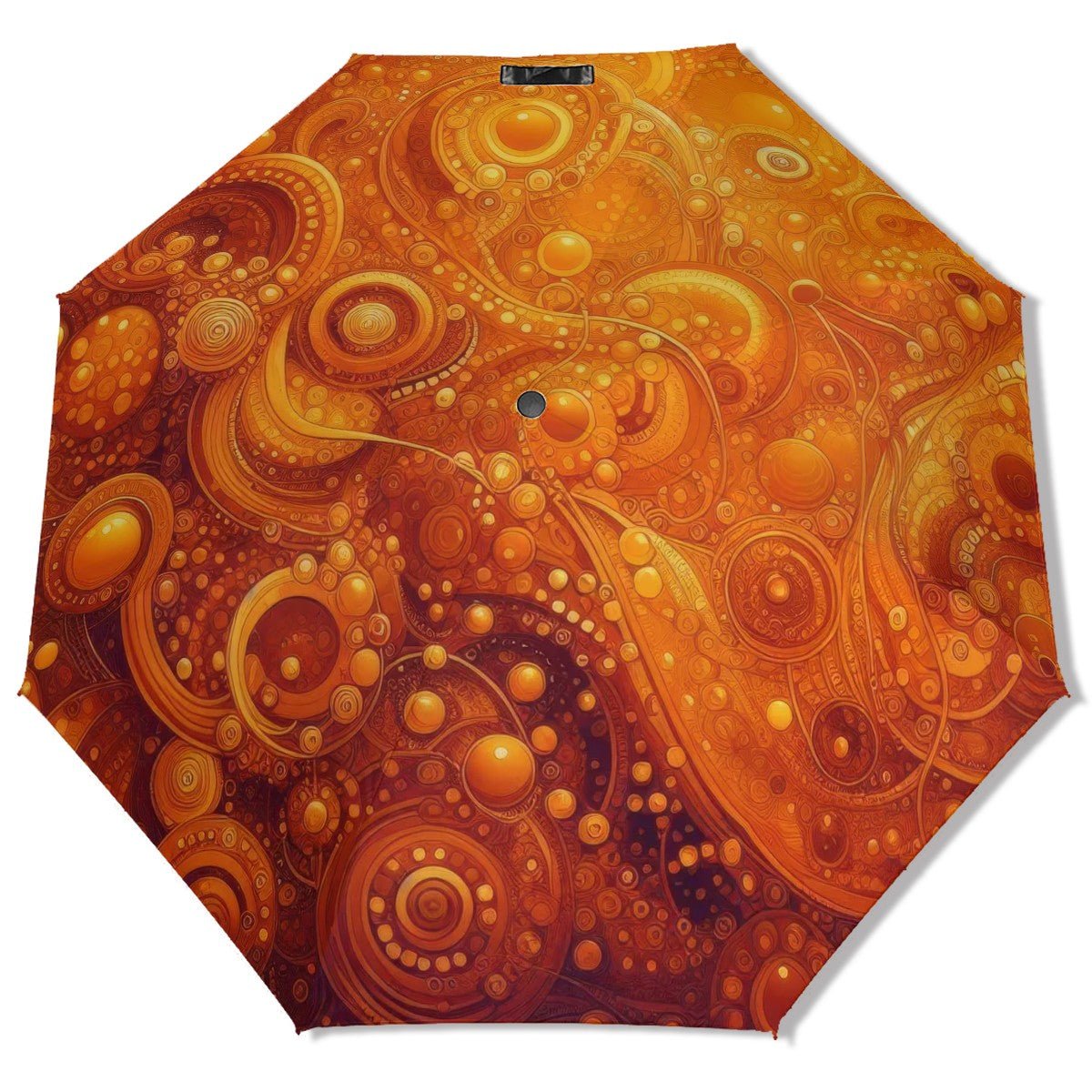 KL - Orange1 UV Protection Umbrella - Gregg Acini Adoree Designs - Umbrella