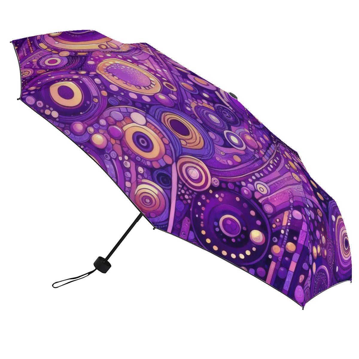 KL - Purple1 UV Protection Umbrella - Gregg Acini Adoree Designs - Umbrella