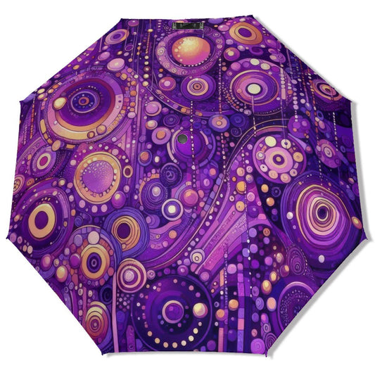 KL - Purple1 UV Protection Umbrella - Gregg Acini Adoree Designs - Umbrella