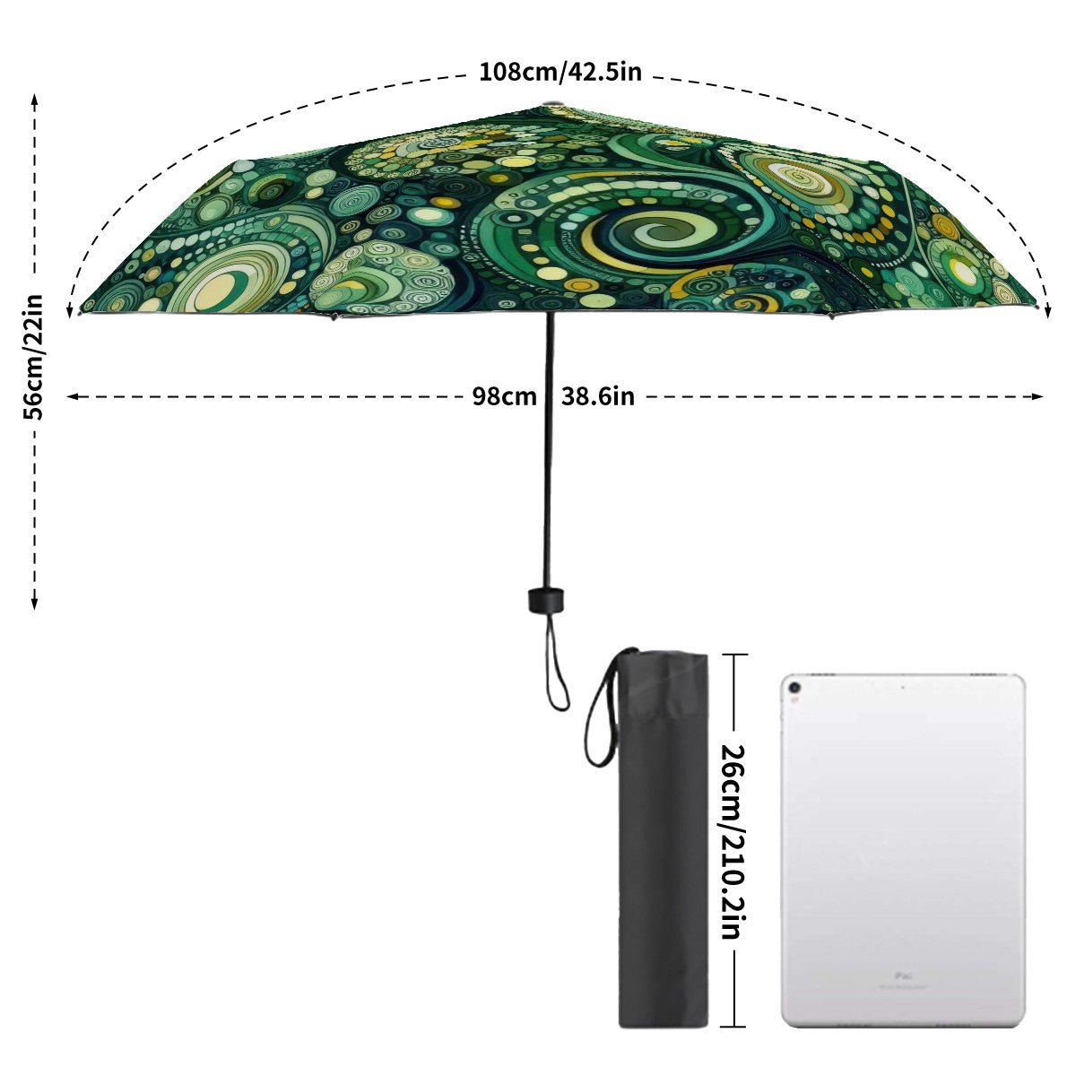 KL - Spring1 UV Protection Umbrella - Gregg Acini Adoree Designs - Umbrella