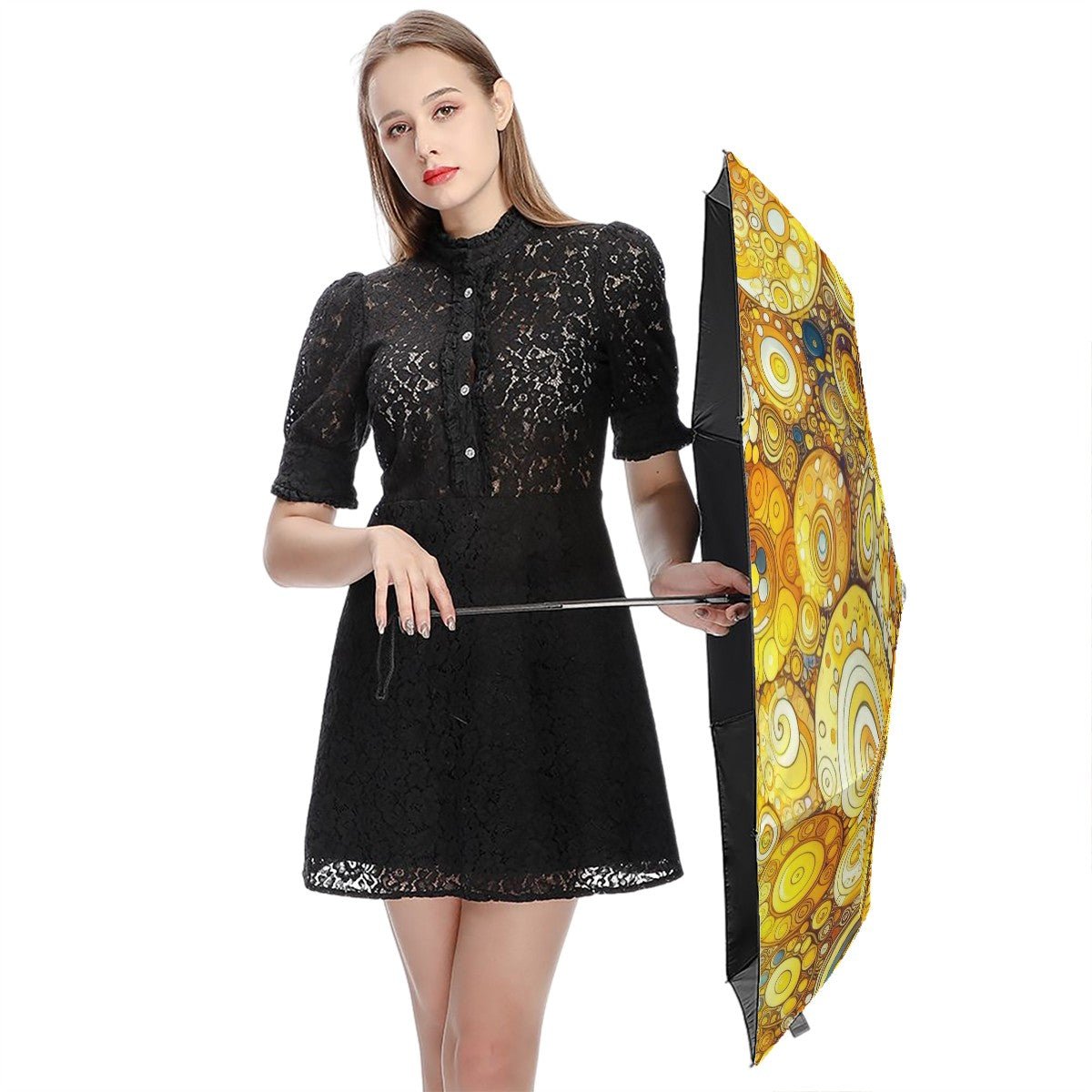 KL - Yellow1 UV Protection Umbrella - Gregg Acini Adoree Designs - Umbrella