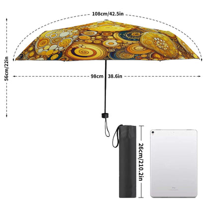 KL - Yellow1 UV Protection Umbrella - Gregg Acini Adoree Designs - Umbrella