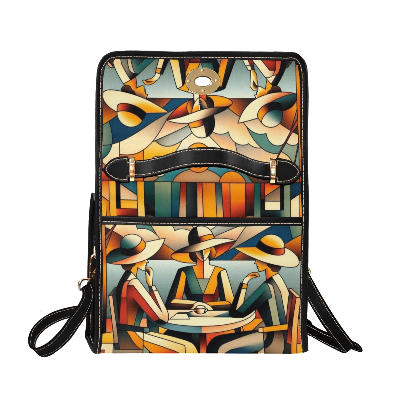 Klee Ladies 1 Waterproof Canvas Bag - Gregg Acini Adoree Designs - Satchel