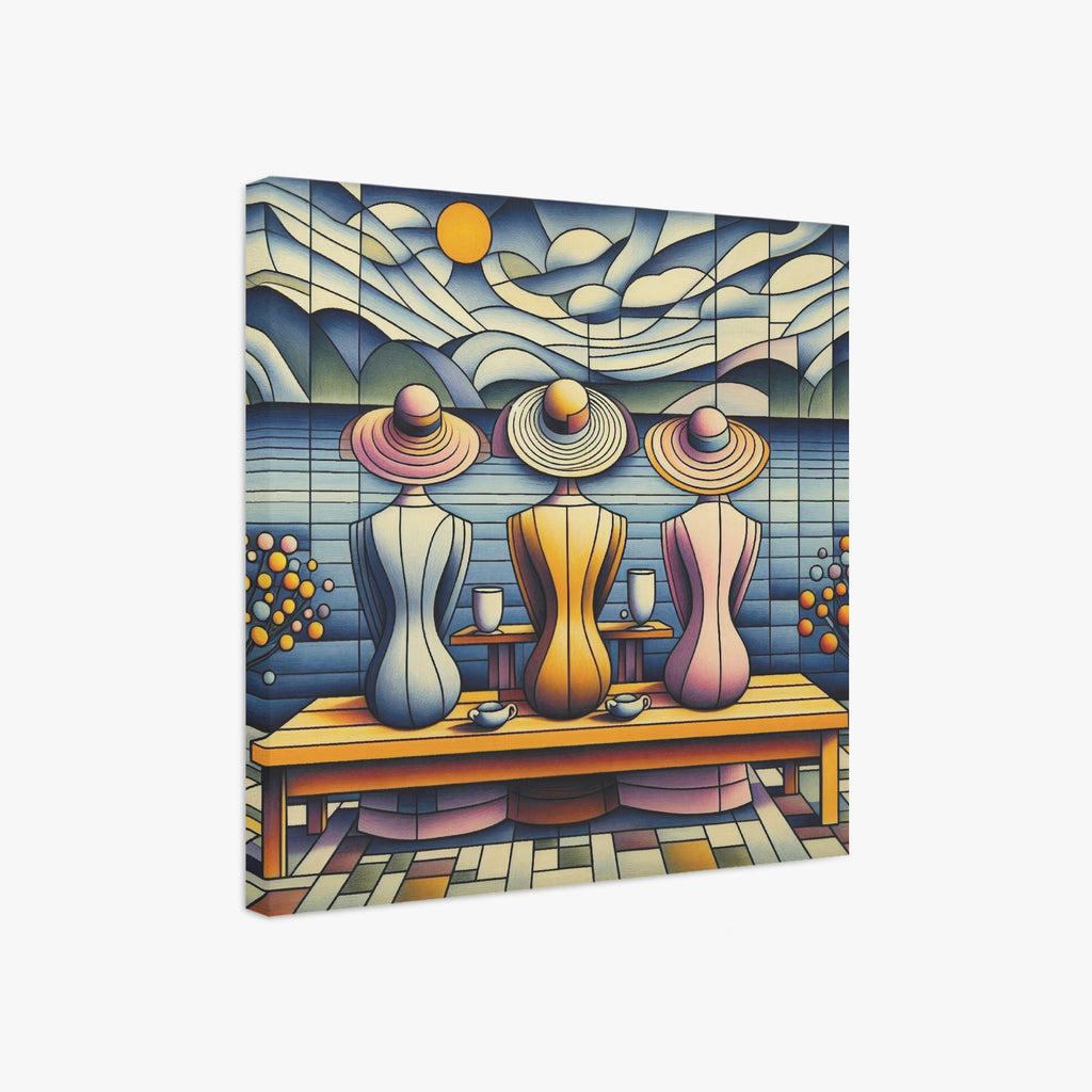 Klee Ladies 3 1:1 Ratio Canvas Painting - Gregg Acini Adoree Designs - Canvas