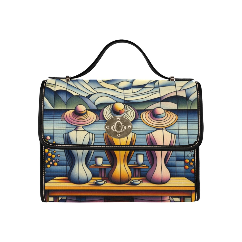 Klee Ladies 3 Waterproof Canvas Bag - Gregg Acini Adoree Designs - Satchel