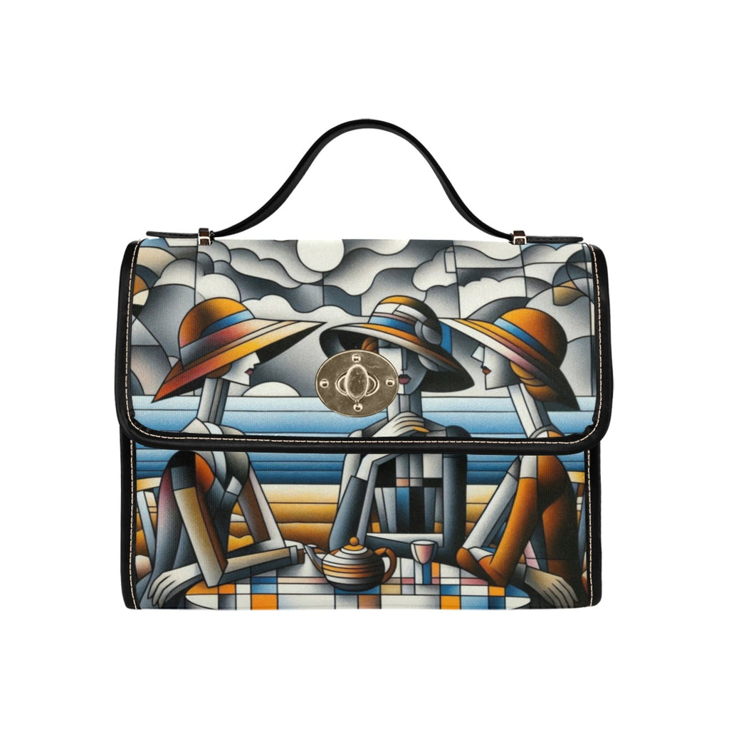 Klee Ladies 4 Waterproof Canvas Bag - Gregg Acini Adoree Designs - Satchel