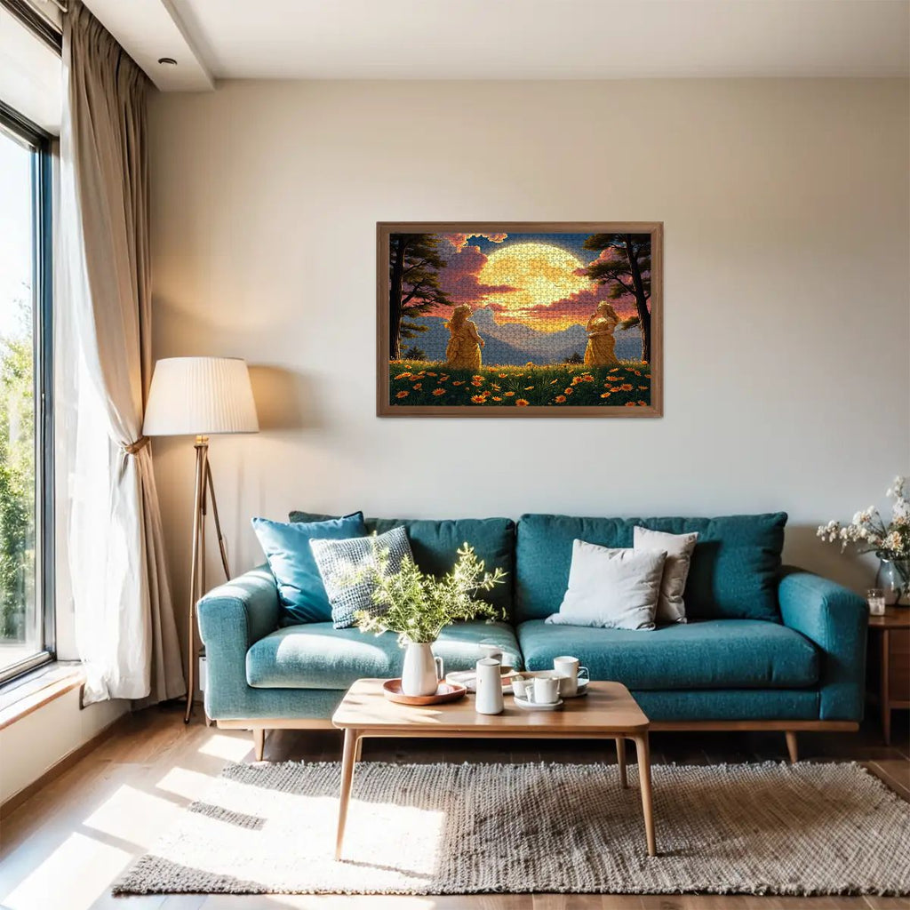 Ladies of the Mood Wooden Jigsaw Puzzles 1000 pcs (Horizontal) - Gregg Acini Adoree Designs - Jigsaw Puzzle