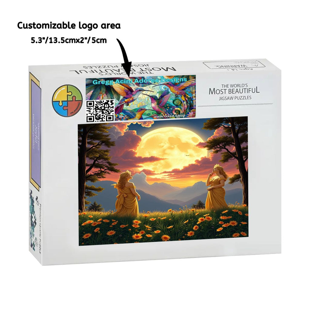 Ladies of the Mood Wooden Jigsaw Puzzles 1000 pcs (Horizontal) - Gregg Acini Adoree Designs - Jigsaw Puzzle