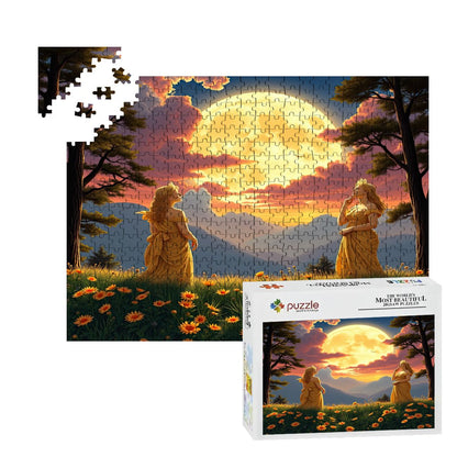 Ladies of the Mood Wooden Jigsaw Puzzles 500 pcs (Horizontal) - Gregg Acini Adoree Designs - Jigsaw Puzzle