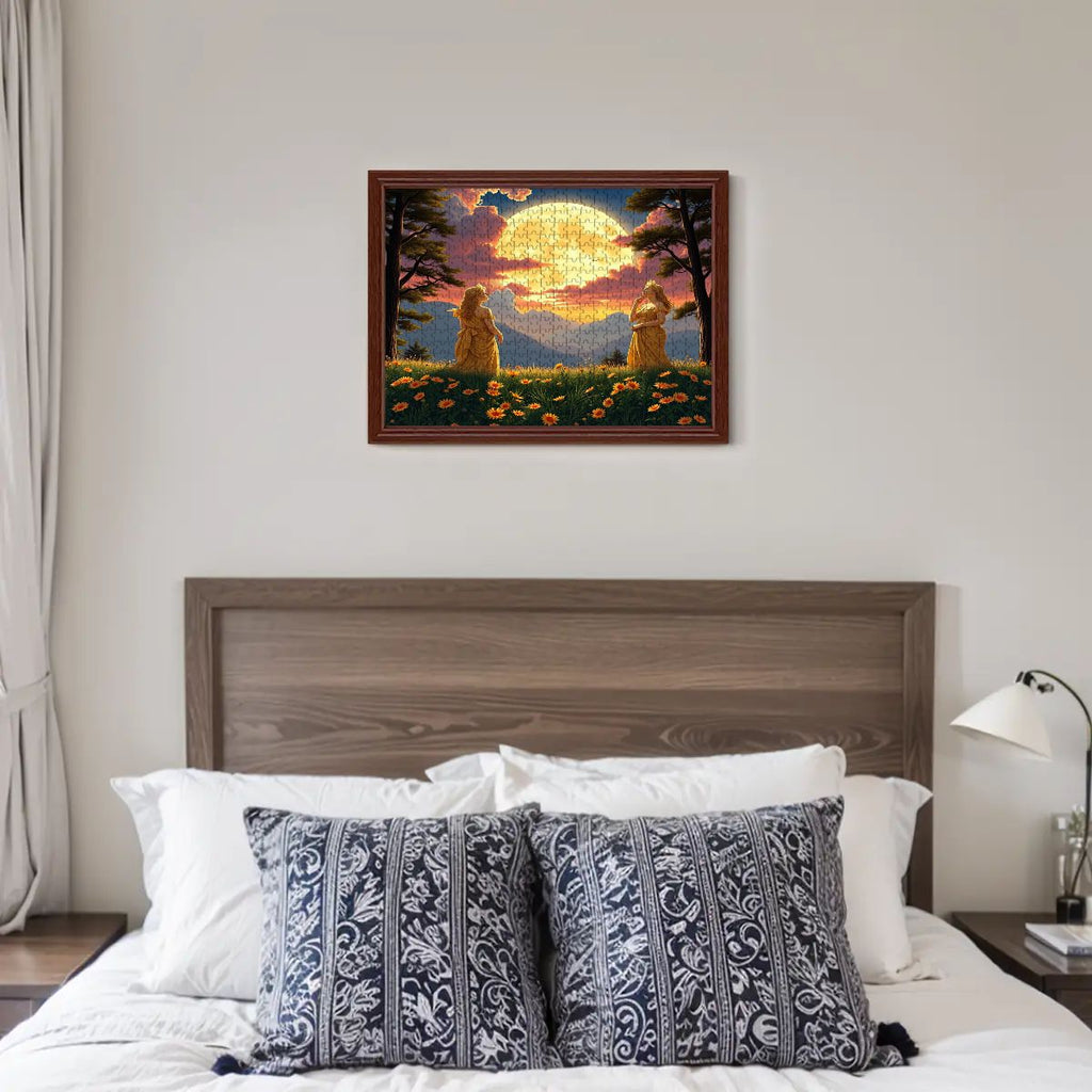 Ladies of the Mood Wooden Jigsaw Puzzles 500 pcs (Horizontal) - Gregg Acini Adoree Designs - Jigsaw Puzzle