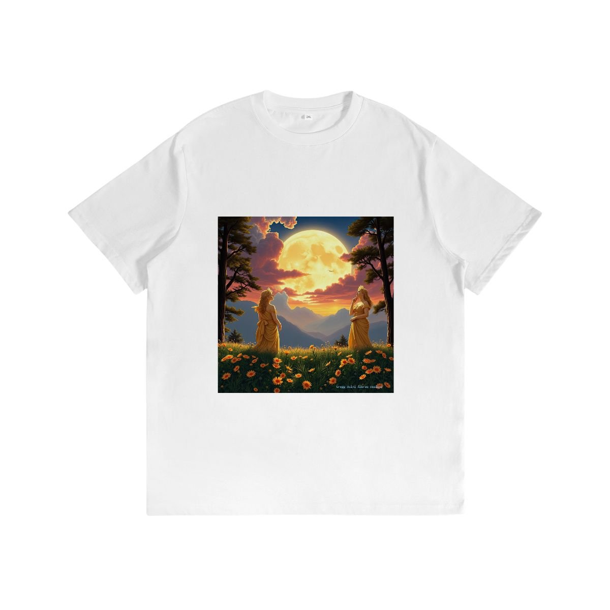 Ladies of the Moon - Gildan 5000 Unisex Cotton Tee - Gregg Acini Adoree Designs - T-Shirt