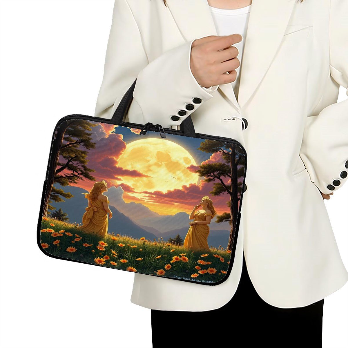 Ladies of the Moon Laptop Bag - Gregg Acini Adoree Designs - Laptop Bag