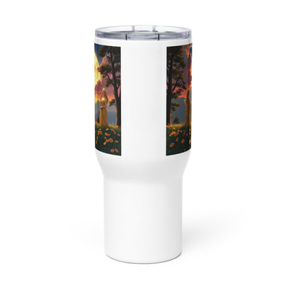 Ladies of the Moon Travel mug with a handle - Gregg Acini Adoree Designs - Tumbler