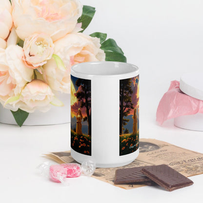 Ladies of the Moon White glossy mug - Gregg Acini Adoree Designs - Mug