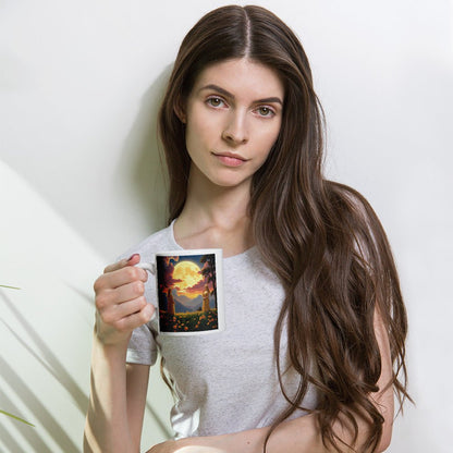 Ladies of the Moon White glossy mug - Gregg Acini Adoree Designs - Mug