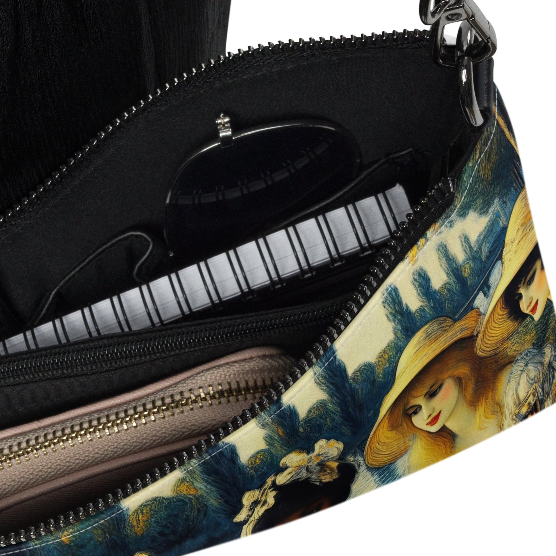 Ladies with Fruit Crossbody bag - Gregg Acini Adoree Designs - Handbag