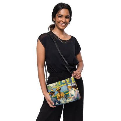 Ladies with the Yellow Hats Crossbody bag - Gregg Acini Adoree Designs - Handbag