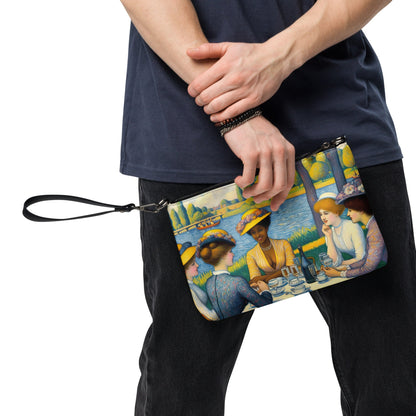 Ladies with the Yellow Hats Crossbody bag - Gregg Acini Adoree Designs - Handbag
