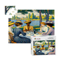 Ladies with the Yellow Hats Wooden Jigsaw Puzzles 500 pcs - Gregg Acini Adoree Designs - Jigsaw Puzzle